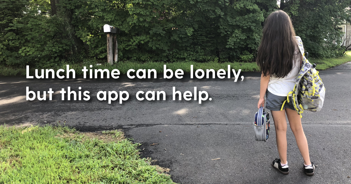 Sit With Us App Helps Kids Find a Seat at the Lunch Table