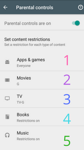 Parental Controls for Android
