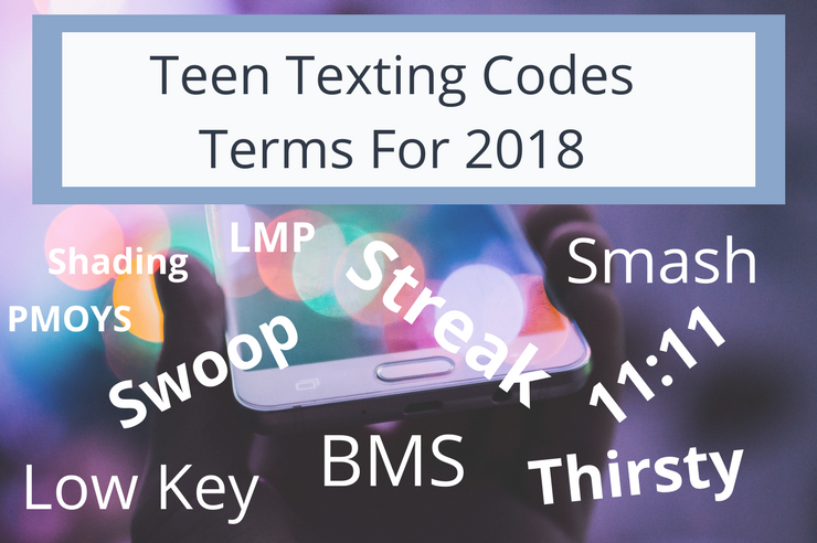 Teen SMS -Begriffe