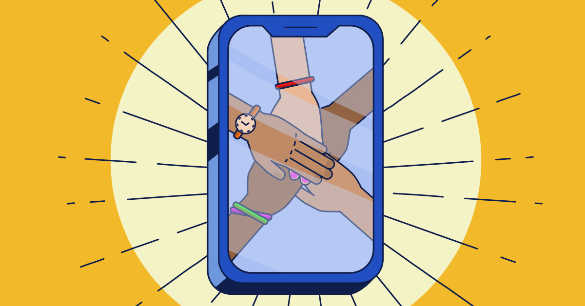 smartphone and family unity