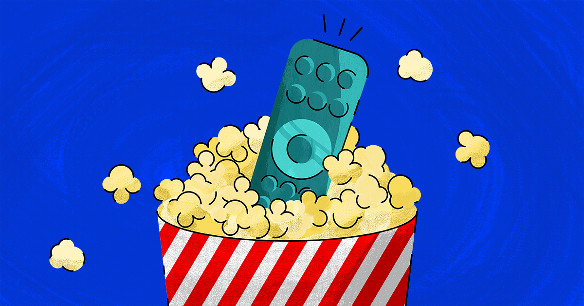 Remote controller in a bag of popcorn